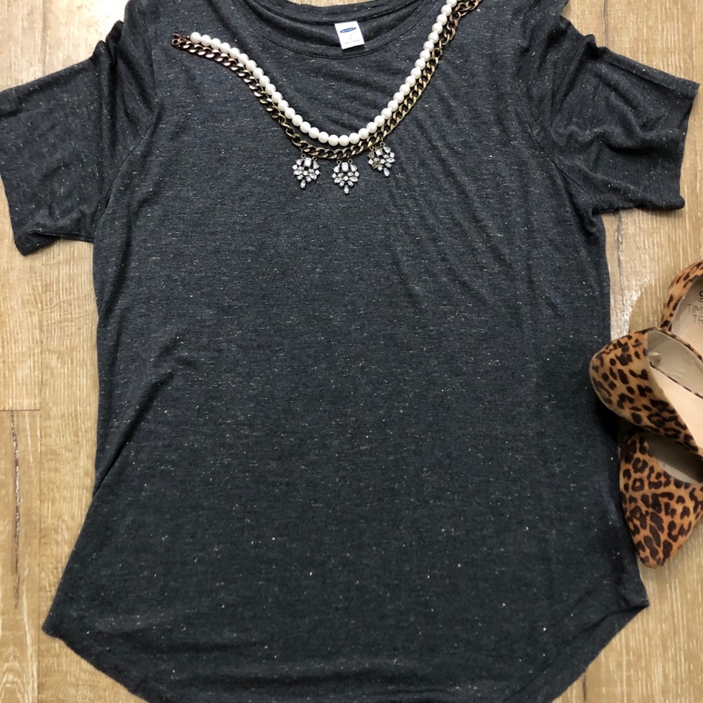 Gold Speckled - Old Navy Tee
